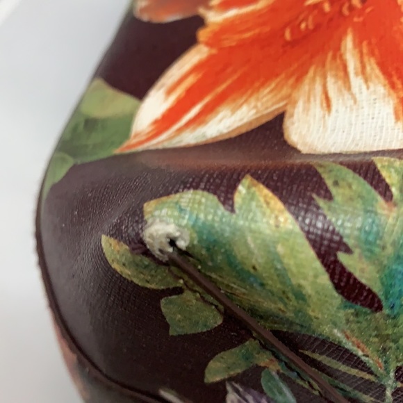 Indigo tote bag with cosmetic pouch - Picture 6 of 9